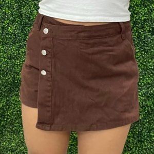 Brown Skort